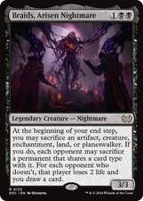Braids, Arisen Nightmare MTG Commander: Duskmourn: House of Horror 133 R NM