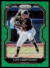 2021 Panini Prizm Luis Campusano 8 Green Wave Prizm San Diego Padres