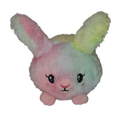 Squishables Snugglemi Plush Snackers Fluffy Bunny Pastel Tie Dye 2021 7''