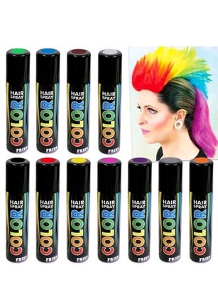 Color Haar Spray Hair 100ml Karneval Fasching Faschings Halloween Karneval NEU