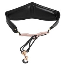 CYSFETENA Saxophone Neck Padded Strap, Black-neck