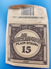 Ernie Ball Earthwood Plain Guitar String 15 1115