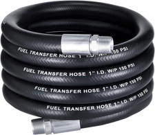 1" Fuel Transfer Hose 14Ft,Farm Fuel Hose for Dispensing Diesel Gasoline Kerosen