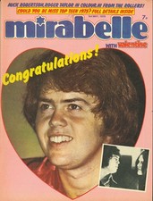 Mirabelle Magazine 3/5/1975 -NM- QUEEN ROGER TAYLOR , BOWIE, ROLLERS, OSMONDS