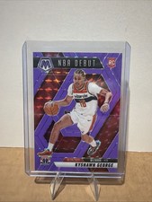 2024-2025 Mosaic Kyshawn George Purple 102/249 Washington Wizards (RC) No.256