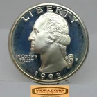 1993-S Washington Silver Proof Quarter - #C61133NQ