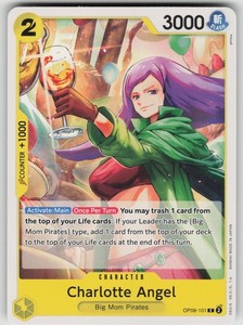 Charlotte Angel OP08-101 Common Two Legends One Piece TCG