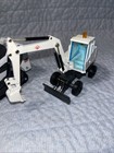 3 Mini Excavator NZG 1:35 Scale Kramer-Allrad-O&K & Ertl Bobcat Skidsteer Toys — photo 4