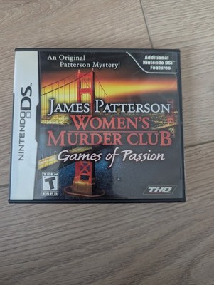 James Patterson Women s Murder Club Games Of Passion Nintendo DS Complete
