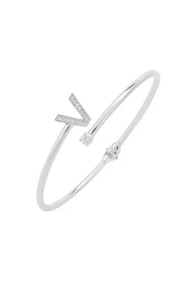 LATELITA Anfangsarmband Silber V aus 925 Sterling Silber - Bild 1 von 4