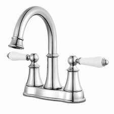 Pfister Courant 4 in. Centerset 2-Handle Bathroom Faucet in Polished Chrome