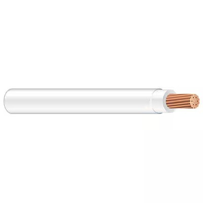 Southwire 37112003 Xhhw Building Wire, Copper, 10 Awg, 1C, White, Stranded, 500