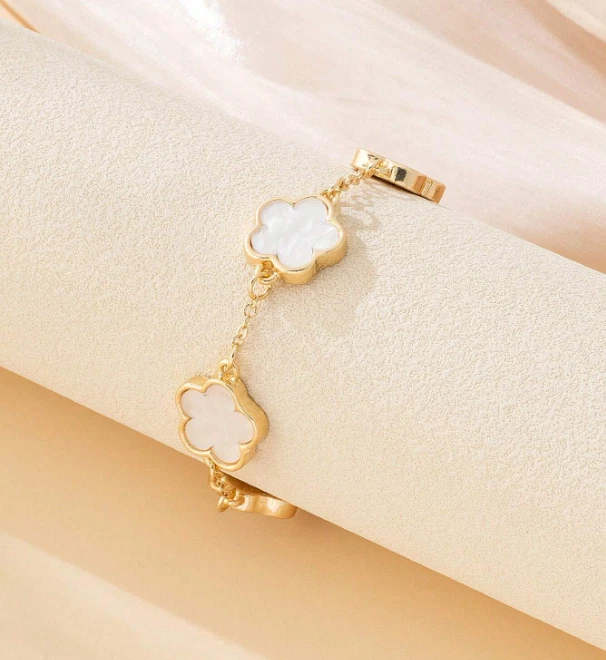 Lujoso brazalete adornado con diamantes de imitación 925 para mujer joyería regalo Foto 4 de 4