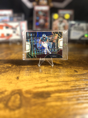 A.J. Brown 2023 Select Field Level Tri-Color Prizm /75 #377 SP Eagles WR