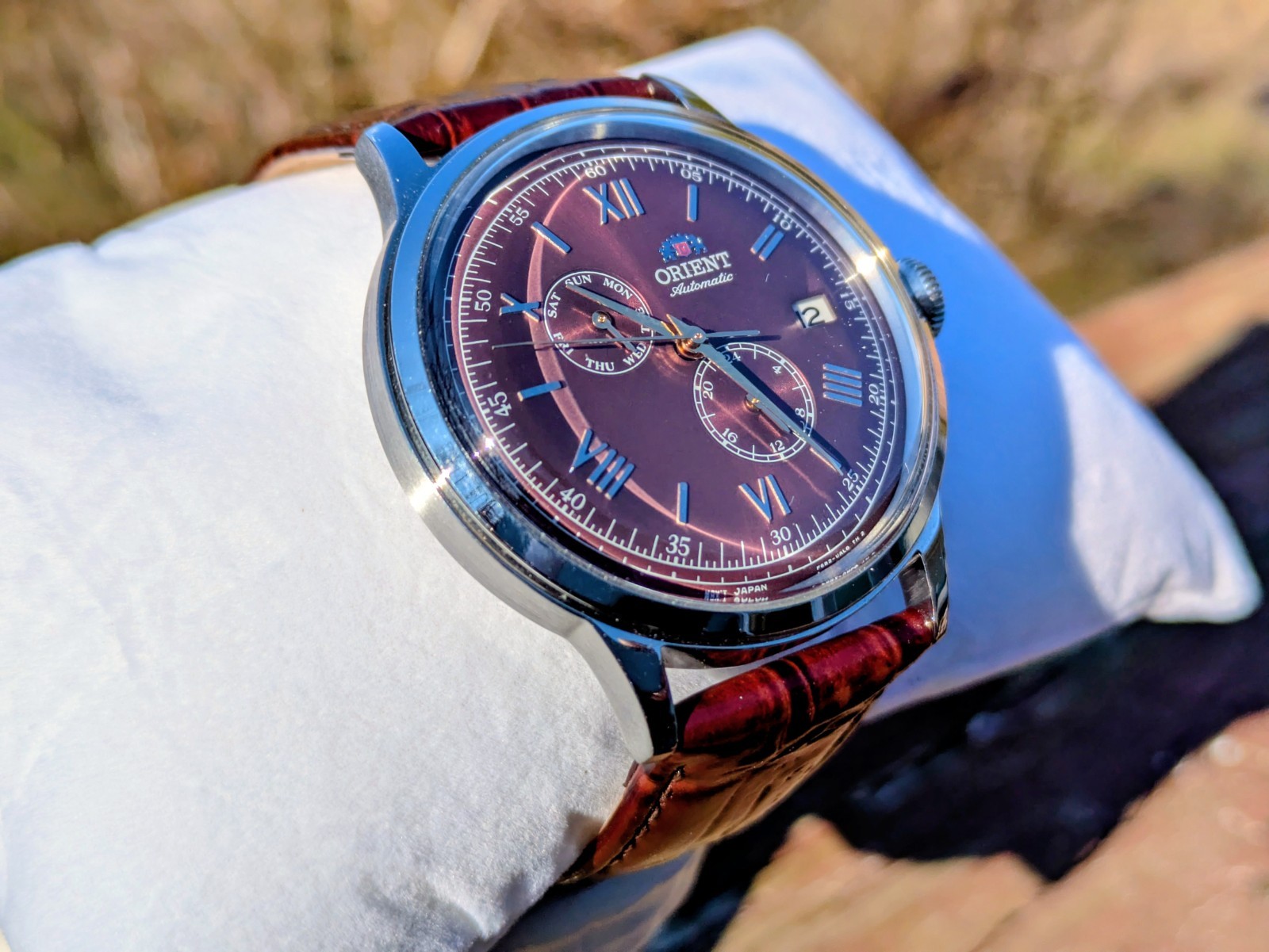 Mint Orient Bambino Version 8 Automatic Watch Use… - image 5