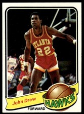 1979 Topps  #118   John Drew   Atlanta Hawks