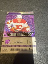 23-24 upper deck credentials martin pospisil debut ticket access /10