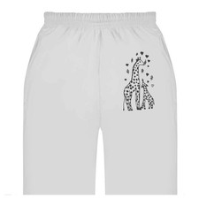 'Giraffe Mother & Calf' Adult Sweatpants / Joggers (JO038023)
