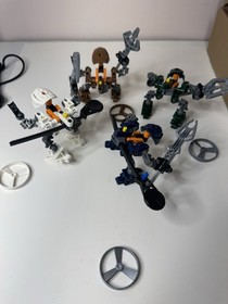 LEGO BIONICLE: Rahaga Set of 4 (4868-4879) 2 Ripchords, 4 Disc. Excellent Shape.