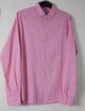 SCOTCH & SODA Apparel Mens L Shirt Pink Long Sleeve Top