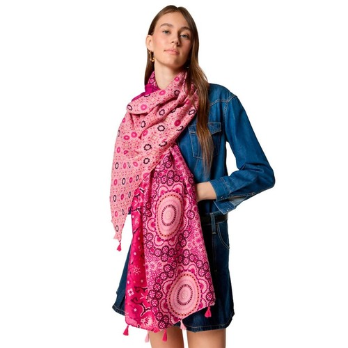 Chales ligeros coloridos y elegantes para mujer, perfectos para primavera y otoño - Imagen 4 de 6