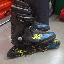 K2 Rollerblades Mens Size 6.5 Kinetic 80 Pro M Inline Skates - Missing 2 Wheels