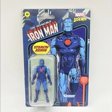 Marvel Legends Retro Hasbro Kenner 3.75  Stealth Armor Iron Man Action Figure