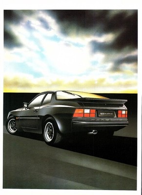 Original 1985 Reklame PORSCHE '944er' Sportlimousine Motorwagen Printanzeige 801