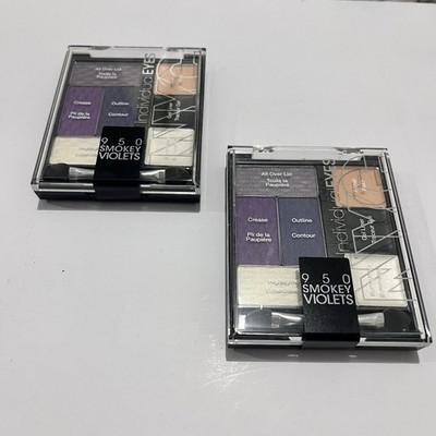 Lot of 2 NYC IndividualEyes Eyeshadow Palette 950 Smokey Violets