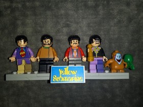 LEGO Ideas: The Beatles -Minifigures -  Yellow Submarine (21306)