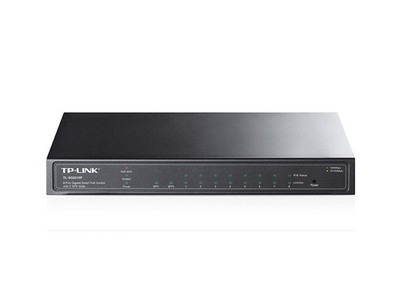 TP LINK 8-Port Gigabit Desktop PoE Smart Switch SG2210P UPC 840460605090