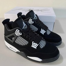 Nike Air Jordan 4 "White Thunder" Men's Mid Top Retro Basketball Shoes