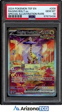 Pokemon 2024 Raging Bolt ex 208/162 SIR Temporal Forces GEM MINT PSA 10 on eBay