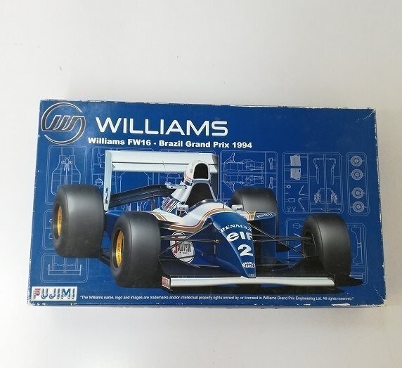 フジミ 1/20 ウィリアムズ FW16 - 1994 プラモデルキット Williams FW16 / Ayrton Senna / FUJIMI 1/20 Formula1 / Scale