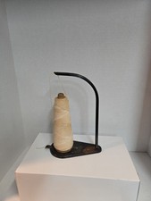 Vintage Primitive String Holder With String 9.5 Inches H, 7 Inches L, 3.25" Wide