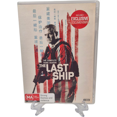The Last Ship : Season 3 (DVD, 2016) VGC - Series 3 - Region 4