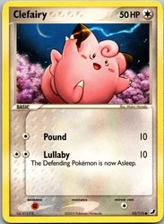 Clefairy 53/115 EX Unseen Forces Common