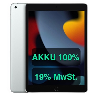 iPad 2021 (9. Gen) I 10,2'' I WIFI I 64GB I WIE NEU I silber I OVP I 19% MwSt.