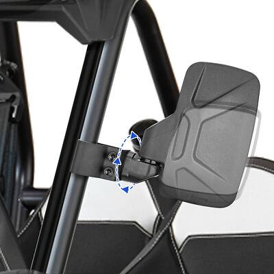 UTV Rear View Side Mirrors Breakaway For Polaris General XP 1000 Can Am Defender - Foto 2