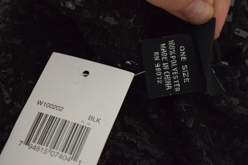 Cejon Women's Black Full Sequin Casual Wrap Scarf Very One Size Nice Scarf - Picture 5 of 8