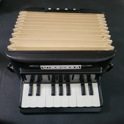 Vintage Toy Squeezebox Proll-O-Tone Kids Old Virtuoso Accordion Works - Picture 2 of 14