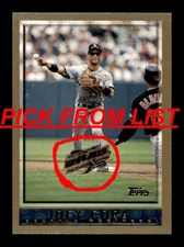 1998 Topps Devil Rays Inaugural #3-249 EX-MT/NM Pick From List All PICTURED jj9