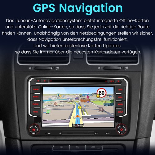 Android 13.0 Autoradio GPS Navi Für VW Passat Golf 5/6 Polo Sharan T5 4+64GB DVD - Bild 3 von 13