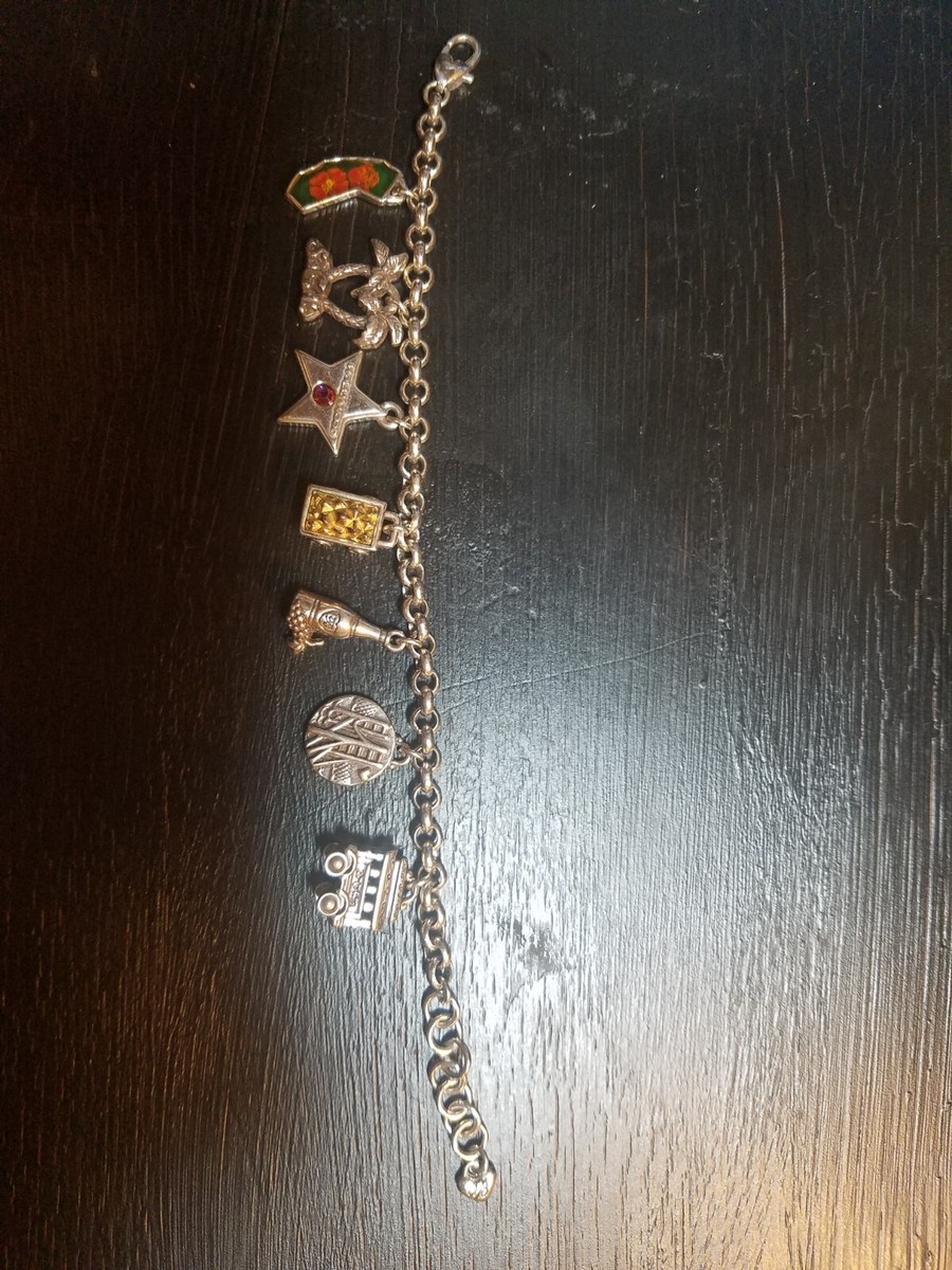 Brighton California State Charm Bracelet View 3