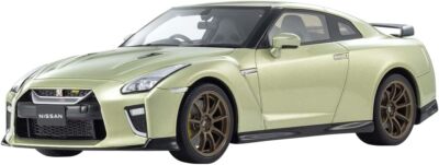 京商 samurai Nissan GT-R Premium edition SAMURAI 1/18 Nissan GT-R Premium Edition T-SPEC Millennium Jade