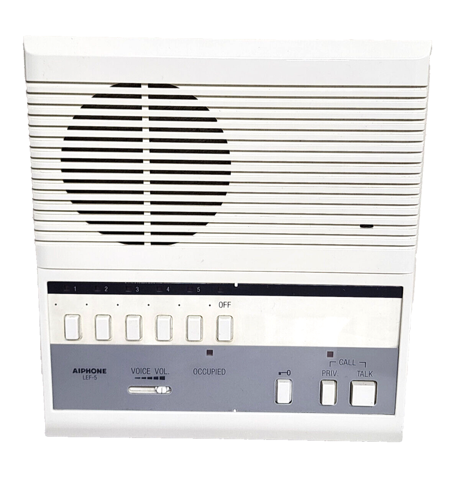 Aiphone 5Call Surface Mount Master with Door Release +Aiphone LED