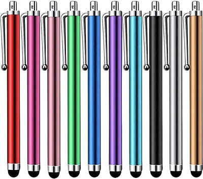 10-Stylus Pen for Touch Screen Tablet Capacitive Stylist Pen Cell