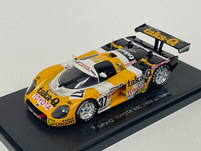 1/43 Ebbro Taka-Q Tom's 88C Toyota 1988 Le Mans #37 #686 CS1125