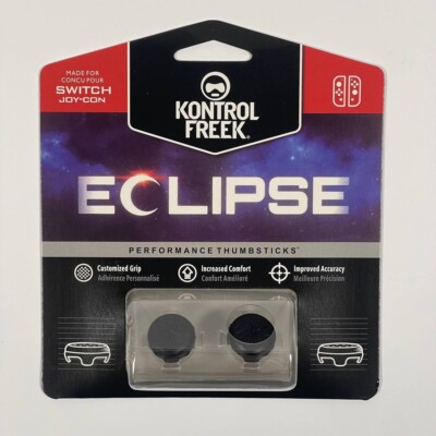 KontrolFreek FPS Freek Eclipse Black Thumbsticks für Nintendo Switch Joycons