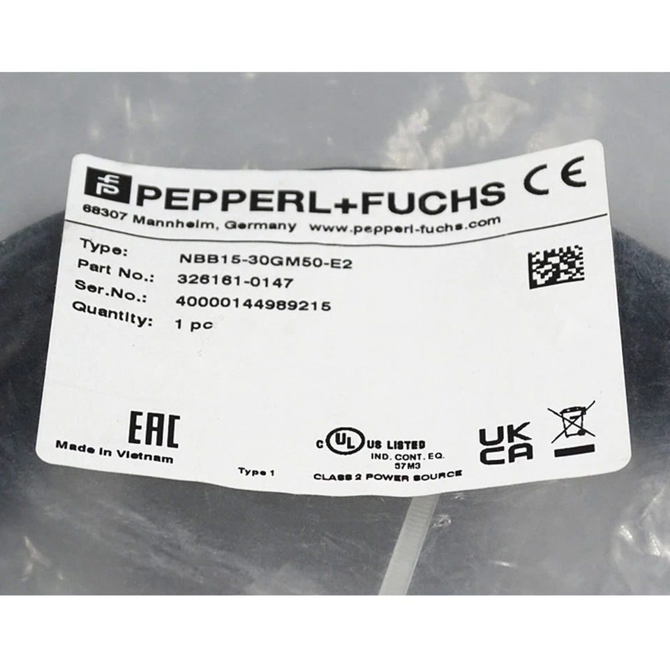 For Pepperl+Fuchs NBB15-30GM50-E2 New PROXIMITY SENSOR - Image 3 of 4